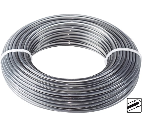 Леска для триммера POLYAGRO Gold двухкомпонентная "круг" 2,4мм x15м 7704724