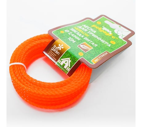 Леска для триммера Gold "звезда витая" 3,0ммx10м POLYAGRO 7704530