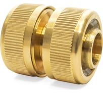 Муфта латунная ремонтная для шланга 3/4" POLYAGRO 7577720