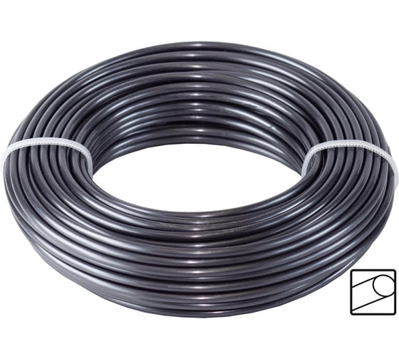 Леска для триммера POLYAGRO Gold алюминий "круг" 2,0мм x15м 7704613