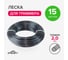 Леска для триммера POLYAGRO Gold алюминий "круг" 2,0мм x15м 7704613 2