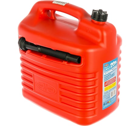 Канистра полимерная 20 л ''МАМОНТ'' для ГСМ с заливным устройством 10 мм СПЕЦ И-52340