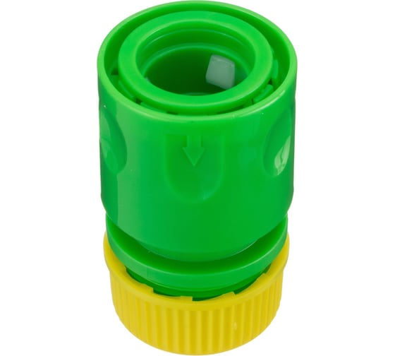 Соединитель быстросъемный с аквастопом Lite для шланга 1/2" POLYAGRO 7576140
