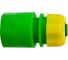 Соединитель быстросъемный с аквастопом Lite для шланга 1/2" POLYAGRO 7576140 1