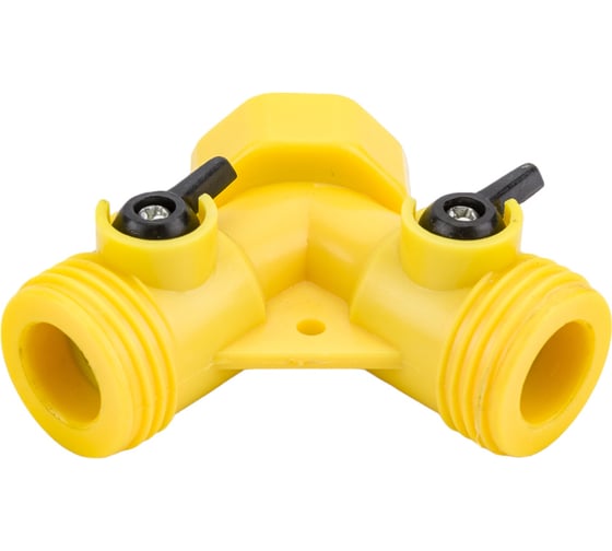 Разветвитель на 2 водяные линии 3/4"F-3/4"M-3/4"M Lite POLYAGRO 7576370