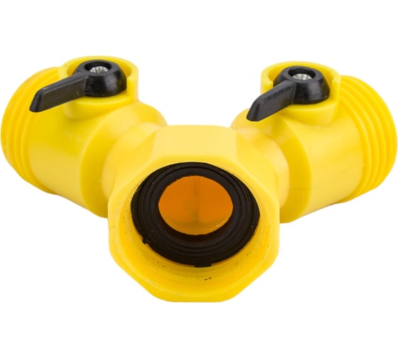 Разветвитель на 2 водяные линии 3/4"F-3/4"M-3/4"M Lite POLYAGRO 7576370