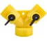 Разветвитель на 2 водяные линии 3/4"F-3/4"M-3/4"M Lite POLYAGRO 7576370 3