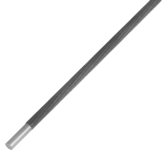 Напильник для заточки цепей с шагом 1/4", круглый, У10, d=4 мм, №3, 150 мм ТУНДРА 7384939