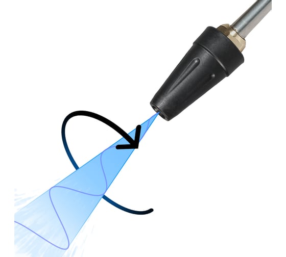 Фреза Turbo Nozzle (Quick Fix) для мойки высокого давления BORT 93416404