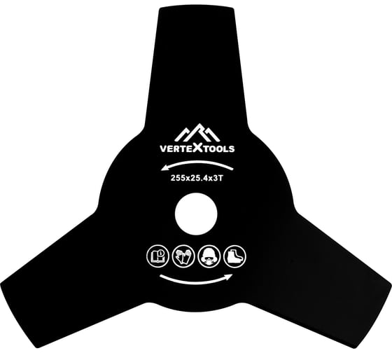 Диск для триммера VERTEX 255х25.4 мм vertextools YK-B006