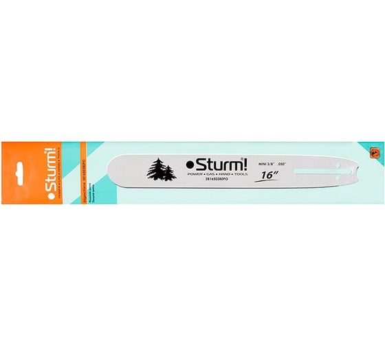 Шина пильная (40 см; 1.3 мм; хвостовик PO) Sturm SB1650380PO