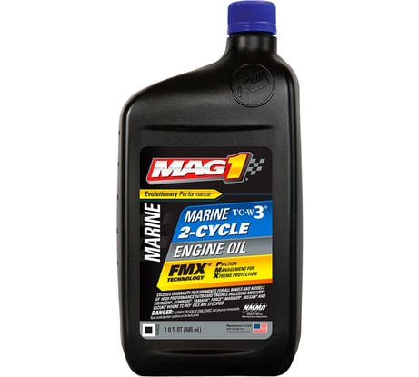 Двухтактное моторное масло TC-W3 2-CYCLE 946 мл MAG1 MAG00609