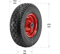 Колесо для строительной тачки 135 л (6.50-8) запасное Политех 8055111