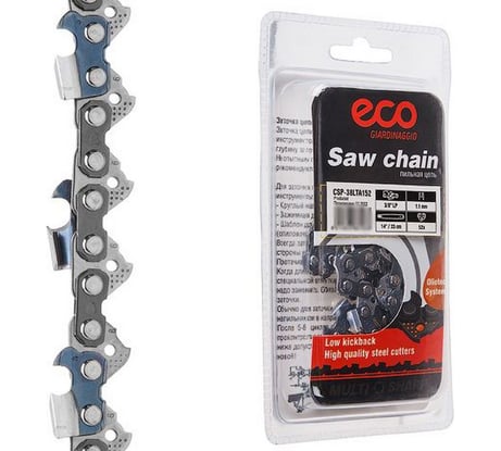 Цепь 38LTA 35 см, 3/8", LP 1.1 мм, 52 звена ECO CSP-38LTA152