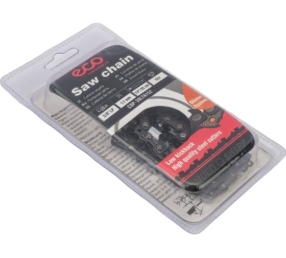 Цепь 38LTA 35 см, 3/8", LP 1.1 мм, 52 звена ECO CSP-38LTA152