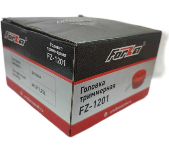 Головка триммерная в сборе FZ1201 толщина лески до 2.4 мм FORZA 02.01.01.02.03.04.003