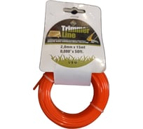 Леска триммерная Trimmer line 2 мм, круг, 15 м АНТИУДАР 4687203030681
