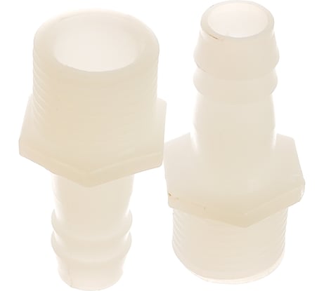 Штуцер для шланга 1/2" х 12 мм 2шт. QUATTRO ELEMENTI 771-879