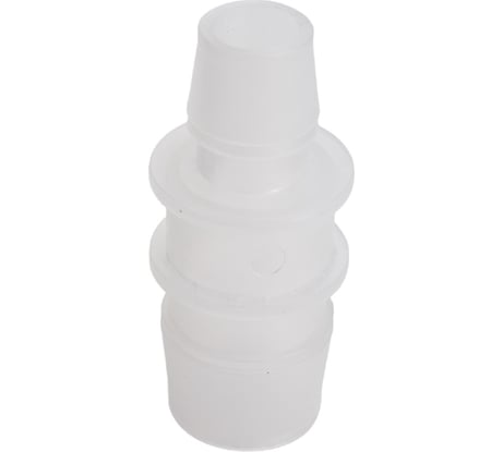 Адаптер соединитель шлангов ёлочка (19 - 12 мм; пластик) QUATTRO ELEMENTI 771-961