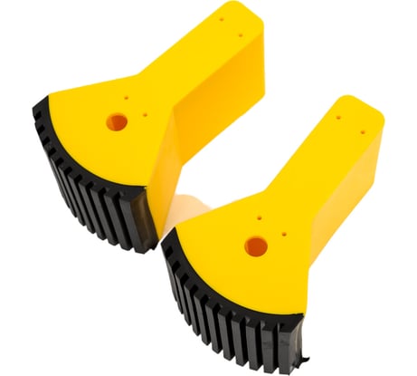 Комплект заглушек для стабилизатора 82х20 мм, желтый Алюмет Серия ZGS9