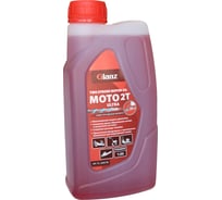 Масло моторное 2-х тактное Glanz МОТО 2Т Ultra API TC 0.9 л Glanz GL-628