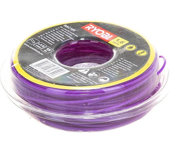 Леска для триммеров (1,6 мм; 15 м; круг) Ryobi RAC101 5132002638