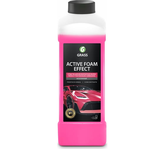 Автошампунь для бесконтактной мойки Active Foam Effect 1 л Grass 113110 1