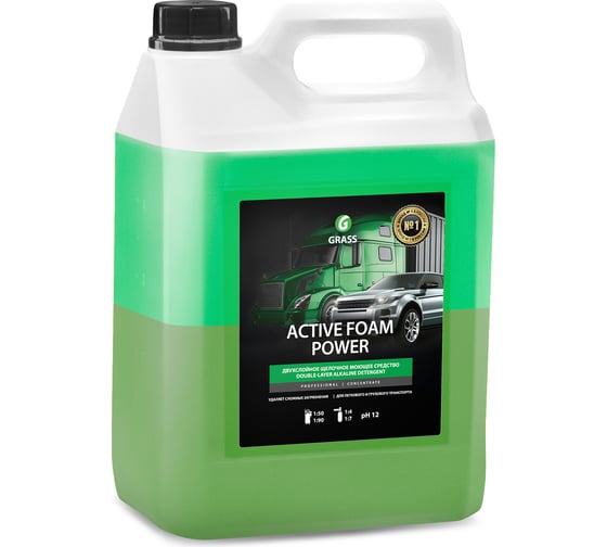 Автошампунь grass active foam