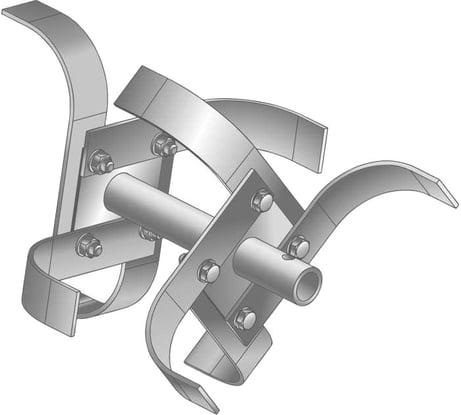 Фрезы разборные (310 мм; 330 мм) серии "Стандарт" Целина 010216