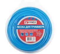 Леска для триммера (2.4 мм; 55 м; восьмигранник) Союз ТЛ3535PR-2.4-S-50
