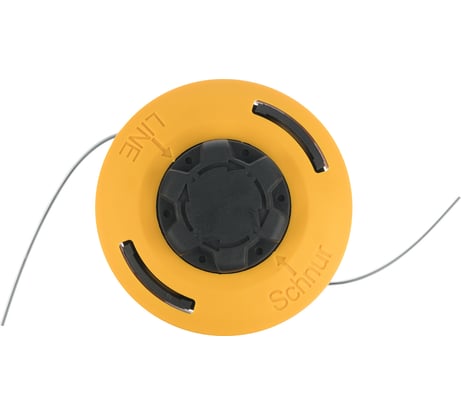 Катушка триммерная полуавтомат. гайка M10x1.25L, гайка M10x1L, гайка M12x1.5L Denzel 96393