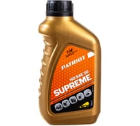 Масло SUPREME HD SAE 30 4T (0,592 л) PATRIOT 850030629 15557166