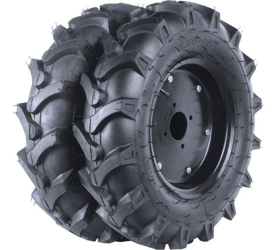 Колесо пневматическое P6.00-12D (2 шт.) PATRIOT 490001213