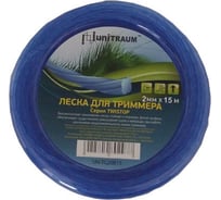 Леска для триммера клевер витая (2 мм, 15 м) UNITRAUM UN-TC20B15