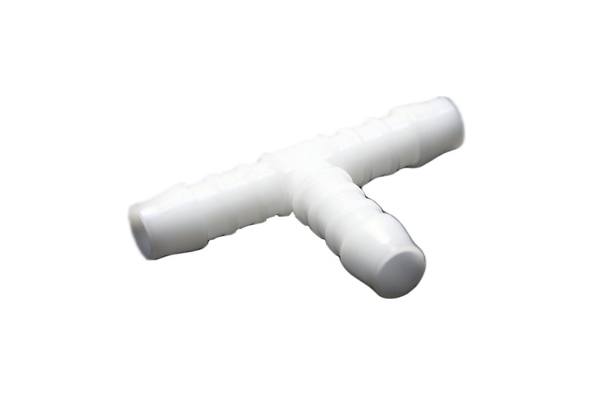 Переходник PLAST Т-образный тройник 12-6-12 мм, 100 шт для соединения ...