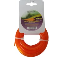 Леска полиамидная треугольная 3 мм, 15 м для триммера UNITRAUM UN-EET30C15