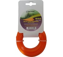 Леска полиамидная треугольная 2 мм, 15 м для триммера UNITRAUM UN-EET20C15