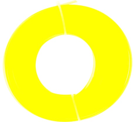 Леска Roundline (15 м; 2.4 мм; круглая; желтая) PATRIOT 805201017