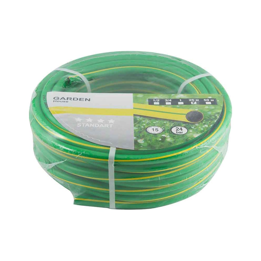 Шланг напорный армированный ПВХ GARDEN 3/4", 25 м ForPlast 005246 ...