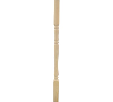 Балясина точеная №2 50х50х900 мм, Сорт А, сосна ТД Крона 13020108