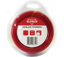 Леска (3.0 мм; 15 м; круг) Elitech 0809.003200