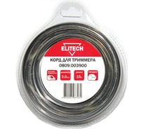 Леска (3.0 мм; 15 м; квадрат) Elitech 0809.003900
