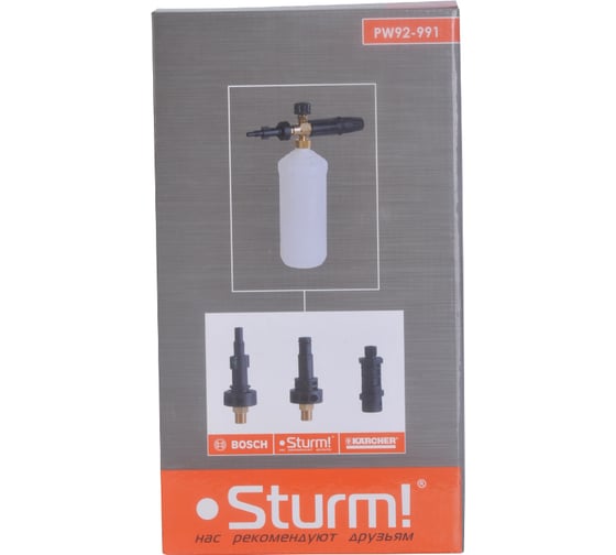 Пеногенератор для моек Sturm, Karсher, BOSCH Sturm PW92-991