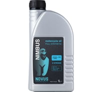 Масло моторное NIMBUS 2T (ESTER+PIB+VHVI) API TC, JASO FD 1 л Новус NIM202301
