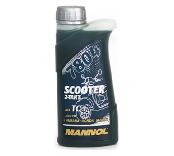 Mасло синтетическое для 2-х тактных двигателей 7804 2-Takt Scooter (0.5 л) MANNOL 1998 1