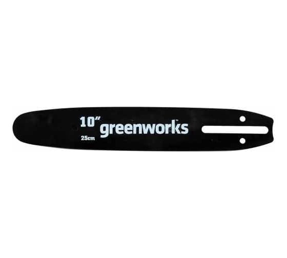 Шина для пилы 25 см GreenWorks 2949207 26748350