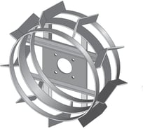 Грунтозацепы для мотоблока усиленный (без ступицы) Целина 010129