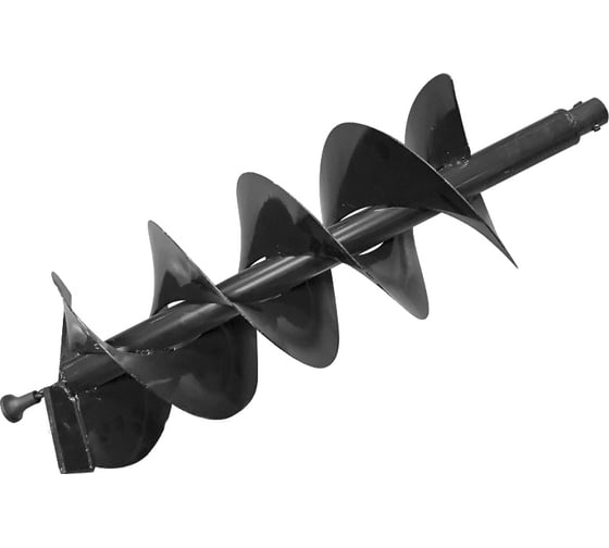 Шнек для грунта двухзаходный GDB-300/2 (20 мм; 300 мм; 80 см) CARVER 01.003.00053