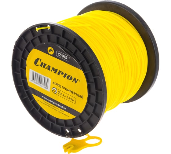 Корд триммерный (2.4 мм; 245 м; круг) Champion C5019