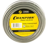 Корд триммерный Pro (3.0 мм; 50 м; круг) Champion C7030